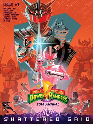 cover image of Mighty Morphin Power Rangers (2016), 2018 Annual